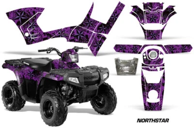Graphic Decals Stickers For Polaris Sportsman 90/110 2007-2023 Northstar PU - Image 1 of 2