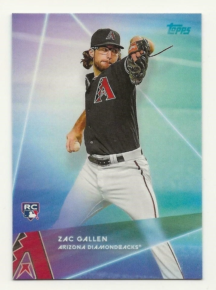 2020 Topps X Steve Aoki ZAC GALLEN Online Exclusive Wave 3 RC #71 Diamondbacks - Image 1 of 1
