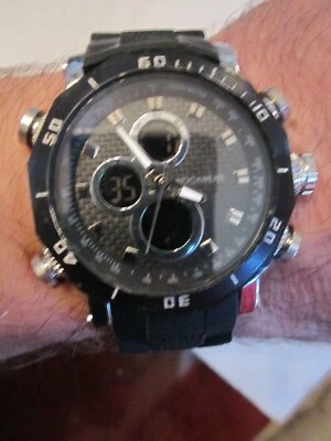 ROCAWEAR WATCH - 48mm CASE - QUARTZ - RM4000 - BBA-22 - Image 1 of 4