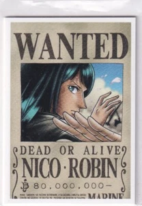Panini One Piece Summit War Adesivi Collezionabili Sticker Nr. H11 Nico Robin - Foto 1 di 2