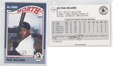 1990 Sportsprint Carolina League All Stars Paul Williams #11
