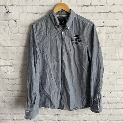 GAASTRA Suministros Náuticos • Hecha en Marinero • Camisa con Botones a Rayas • Talla Pequeña Foto 1 de 4