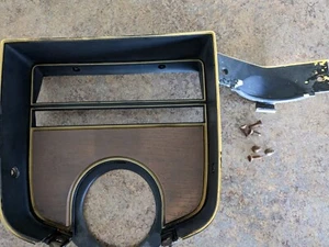 1974-1977 Cadillac Eldorado Instrument Cluster Bezel w/ hardware OEM - Picture 1 of 7