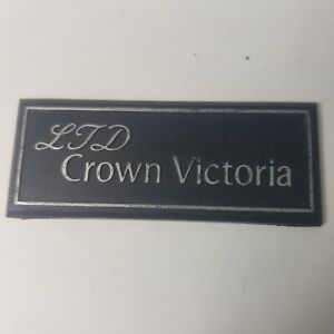 1983 1984 1985 1986 1987 Ford LTD Crown Victoria Dash Emblem