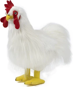 Soft Toy, Large Cockerel Chicken (35Cm), Eco-Friendly Farm Plush with Realistic - Picture 1 of 12
