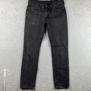 Levis 511 Jeans Mens 32x32 Black Straight Reinforced Crotch Padded Seat Cowboy - Picture 1 of 12