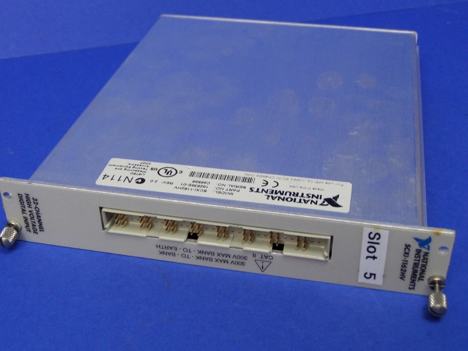 National Instruments NI SCXI 1162HV PN 182638E-01 Rev: 2 - Bild 1 von 1