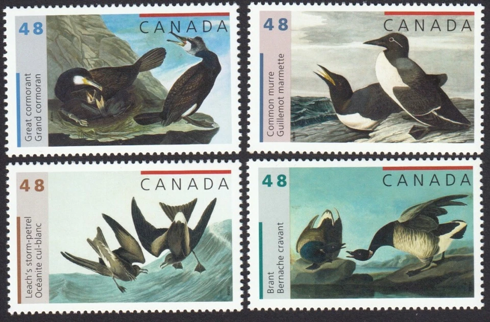 BIRDS * CORMORANT * BRANT * COMMON MURRE = Canada 2003 #1979-1982 MNH SET of 4 - Image 1 of 1