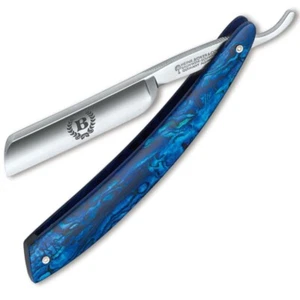 RASOIO A MANO LIBERA BOKER ABALONE PAUA 5/8 - Foto 1 di 5
