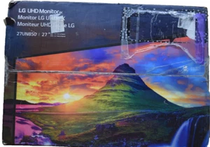 LG 27UN850-W 27" Ultrafine UHD IPS Monitor READ DESCRIPTION - Picture 1 of 13