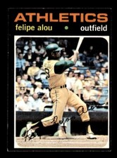 1971 Topps Baseball #495 Felipe Alou EX/MT
