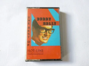 THE BEST OF BUDDY HOLLY ~ RARE DANISH ROCK 'N' ROLL 'DOUBLE PLAY' CASSETTE TAPE - Picture 1 of 6