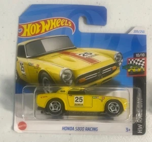 New/Sealed Hot Wheel SHORT CARD 2024 HW RACE DAY HONDA S800 RACING YELLOW 10/10 - Picture 1 of 1