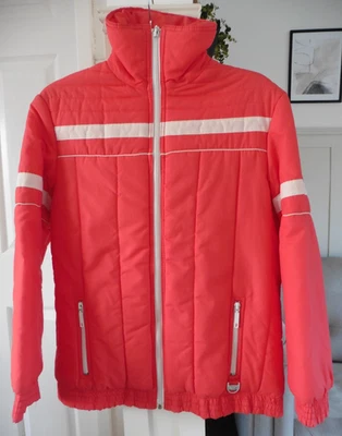 Women's Vintage Ski Jacket Size 12 Red 70s 80s C & A Rodeo - Image 1 of 4