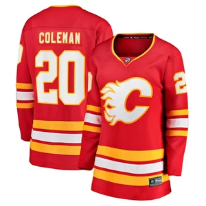 Women's Fanatics Blake Coleman Red Calgary Flames Home Breakaway Player Jersey - Picture 1 of 3