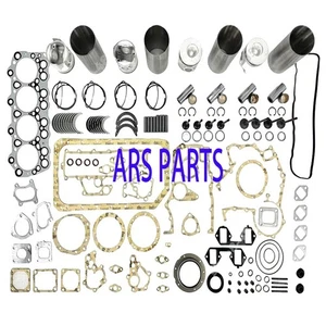 4X Engine Overhaul Rebuild Kit With Gasket Bearing Valve Set For Hyundai D4DA. - Picture 1 of 1