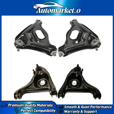4PCS Front Control Arm & Ball Joint Set Fits 1977-1996 Chevrolet Caprice_PR - Image 1 of 4