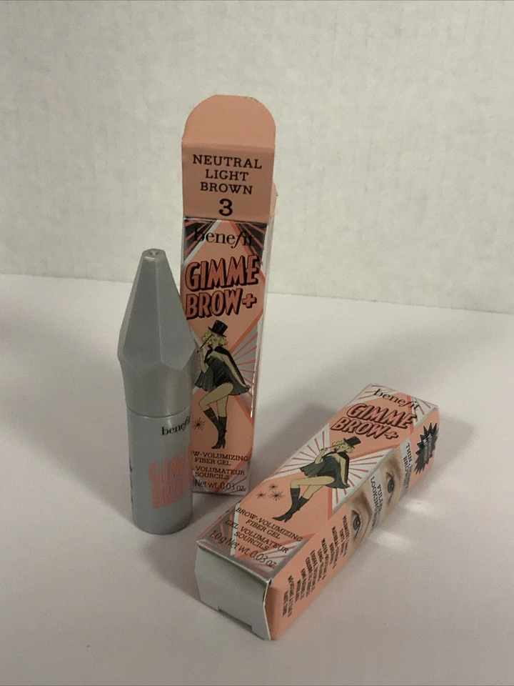 BENEFIT Gimme Brow + Volumizing Eyebrow Gel Mini Duo Gel 1g Shade 3 - Image 1 of 4