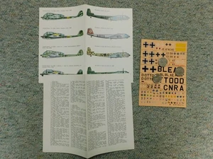 Esci decals 1/72 Blohm Voss BV 141 Focke Wulf Fw 189A variants  J150 - Picture 1 of 1