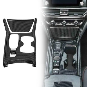 For Honda Accord 2018-23 Carbon Look Interior Gear Shift Panel Frame Cover Trim - Foto 1 di 11
