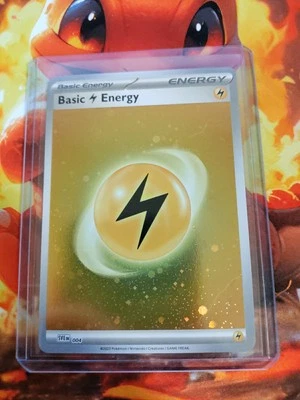 Basic Lightning Energy (Cosmos Holo) 004 Sv01: Scarlet & Violet Base Set Holo - Image 1 of 2