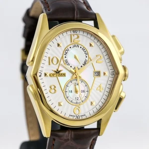 Optima • Swiss Watch • Stainless Steel • 42 mm x 44.5mm• Quartz • 5ATM • OSC272 - Picture 1 of 11