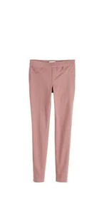 Girls SO Blush Pink Ultimate Knit Jeggings Mid Rise Size 10 - Picture 1 of 8