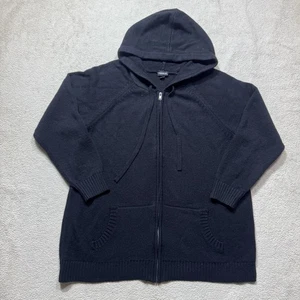 Torrid Hoodie Damen 2 Full Zip Strick Acryl Pullover Langarm Kordelzug Oberteil - Bild 1 von 13