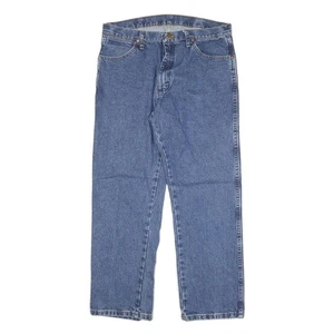WRANGLER Vaqueros Hombre Azul Regulares Recta Mediano W32 L28 Corte Clásico - Imagen 1 de 6