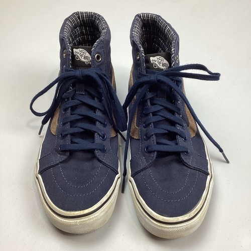 Scarpe da skate alte Vans Cord & Plaid Sk8Hi ristampa sneakers uomo 8