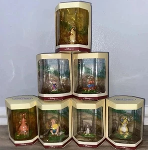 Tiny Kingdom Disney Winnie The Pooh Set Of 7 Owl, Piglet, Kanga, Roo, Rabbit, - Picture 1 of 18