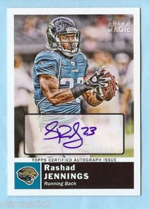 2010 TOPPS MAGIC RASHAD JENNINGS AUTOGRAPH AUTO - Picture 1 of 1