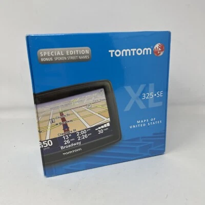 New Sealed TomTom XL 325 SE 4.3" Display Text to Speech Portable Navigation  - Image 1 of 4