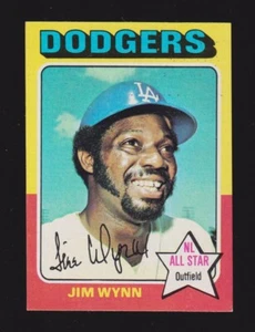 1975 TOPPS MINI #570  Jim Wynn  LOS ANGELES DODGERS  VG-EX+   B - Picture 1 of 2