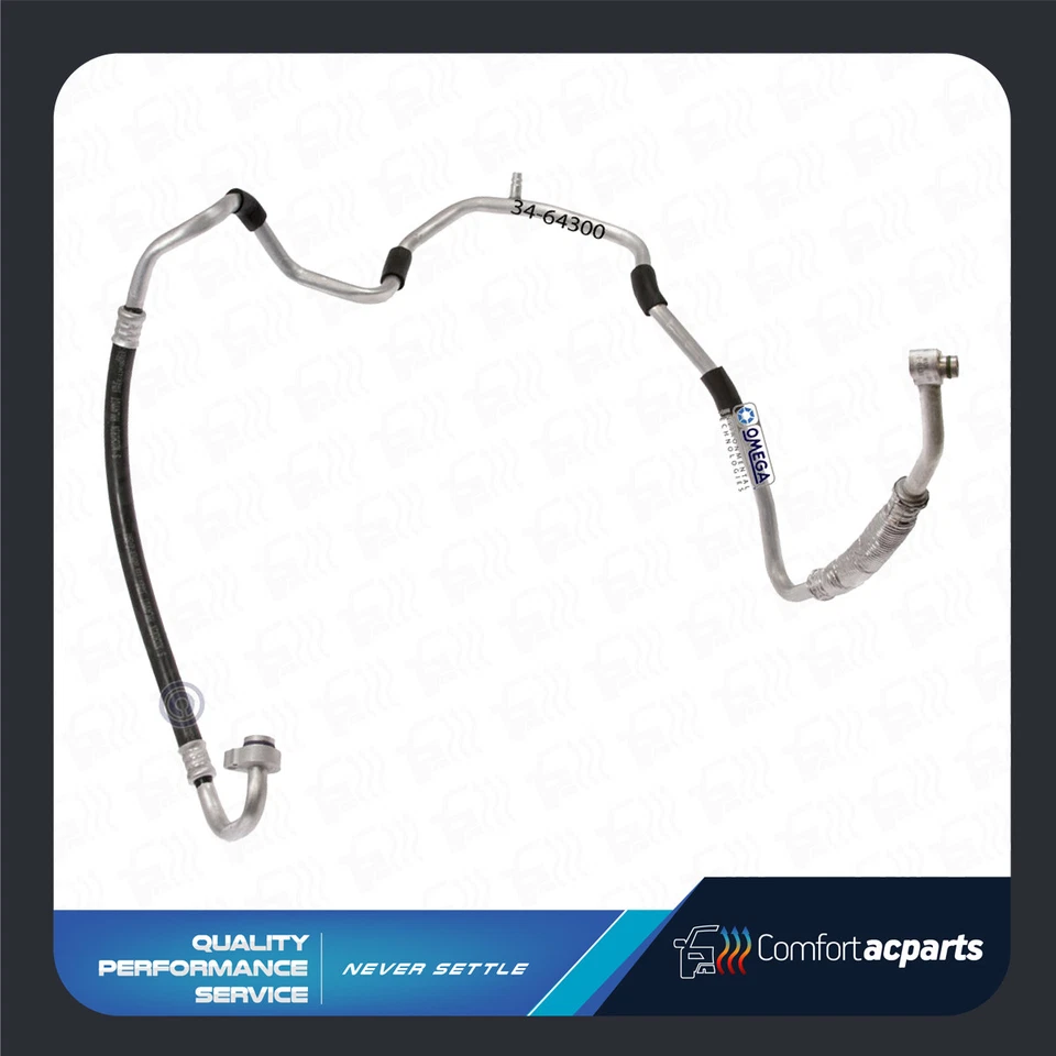 Ajuste de línea de succión de aire acondicionado: Volkswagen Golf - Jetta - Rabbit L5 2,5 L SOLO ver gráfico Foto 1 de 1