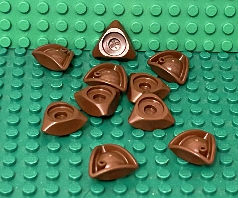 乐高 10 红棕色海盗帝国士兵迷你人偶 三角帽 — 第 1/1 张图片