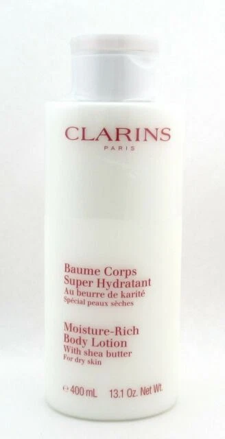 Clarins Moisture-Rich Body Lotion with Shea Butter (400ml)