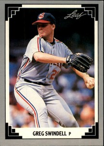 1991 Leaf Baseball Card #6 Greg Swindell