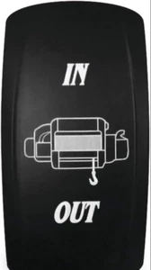 MODQUAD RACING ENGRAVED WINCH IN/OUT SWITCH COVER 379751 - Picture 1 of 4