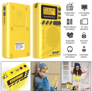 Smart FM DAB/DAB+Mini Radio Pocket Receiver Portable Digital LCD Rechargeable AU - Picture 1 of 16