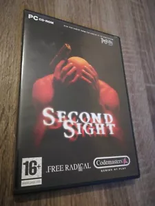 SECOND SIGHT PC CD-ROM Codemasters 2004 FREE RADICAL Sehr guter Zustand mit Handbuch - Bild 1 von 3