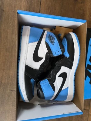 EU Größe 42,5 - Jordan 1 Retro OG High UNC Toe - Bild 1 von 4