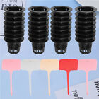 100PCS 1.77" Net Cups with Tags for Hydroponics House Plants