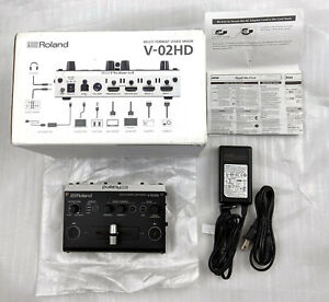 ROLAND V-02HD Professional Multi-Format Video Mixer (+Switcher/Scaler/Expander)