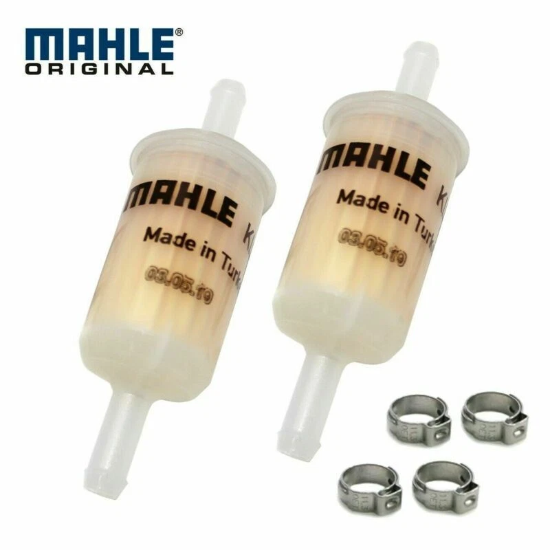 Mahle Efi Filtro Combustible + Pex Abrazaderas KL97 Kl 971 KL97OF 97 97OF (QTY2) - Imagen 1 de 1
