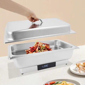 Scaldavivande Elettrico 9L Scaldavivande Buffet con Controllo Touch 110V US - Foto 1 di 14