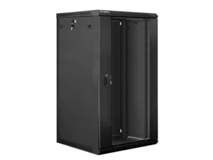 5901969403275 Lanberg Szafka instalacyjna na ścianie 19'' 22U 600x600mm sch - Zdjęcie 1 z 4