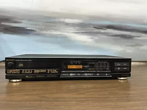 Modelo Sharp: Reproductor de CD de estante DX-R820 - De colección 1989 - Hecho en Japón - Probado/Funcionando - Imagen 1 de 18