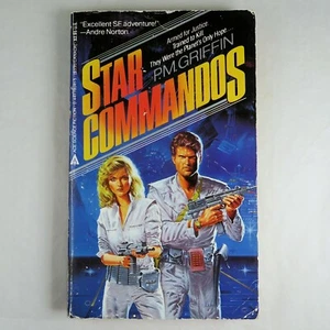 Star Commandos P.M. Griffin Ace 1986 1st Printing PB Miro Cover - Imagen 1 de 6