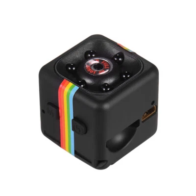 Mini Cube Camera 720P HD IR Night Vision 120° Wide Angle 32GB Extended M1W1 - Image 1 of 4